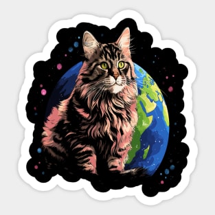 American Bobtail Earth Day Sticker